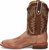 Side view of Tony Lama Boots Mens Travis Chocolate